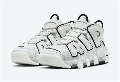 nike air more uptempo schwarz weiß|nike air more uptempo men's.